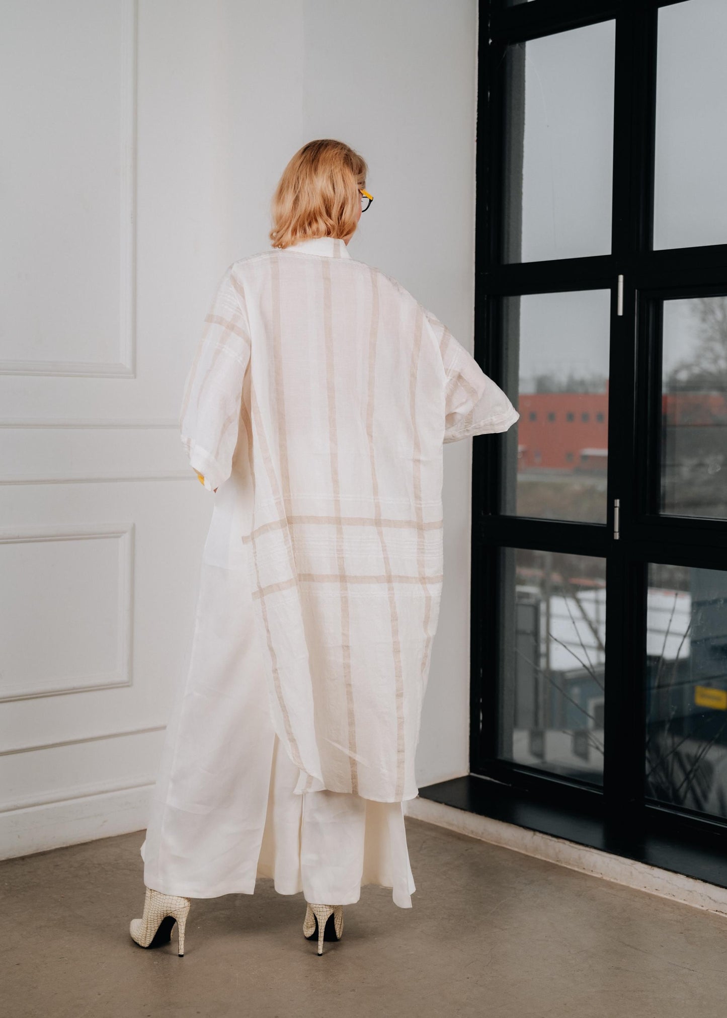 Oversized linen shirt